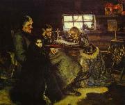 Vasily Surikov Menshikov in Berezov oil painting artist